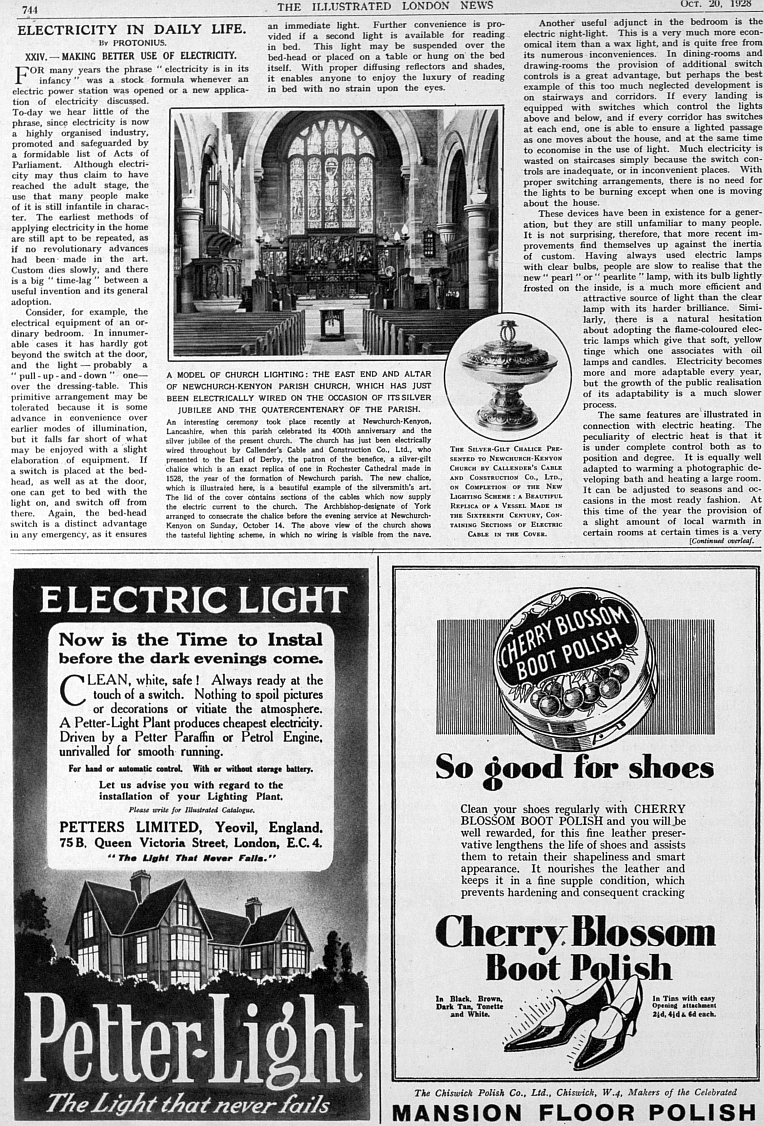 Electric 1928 oct 20